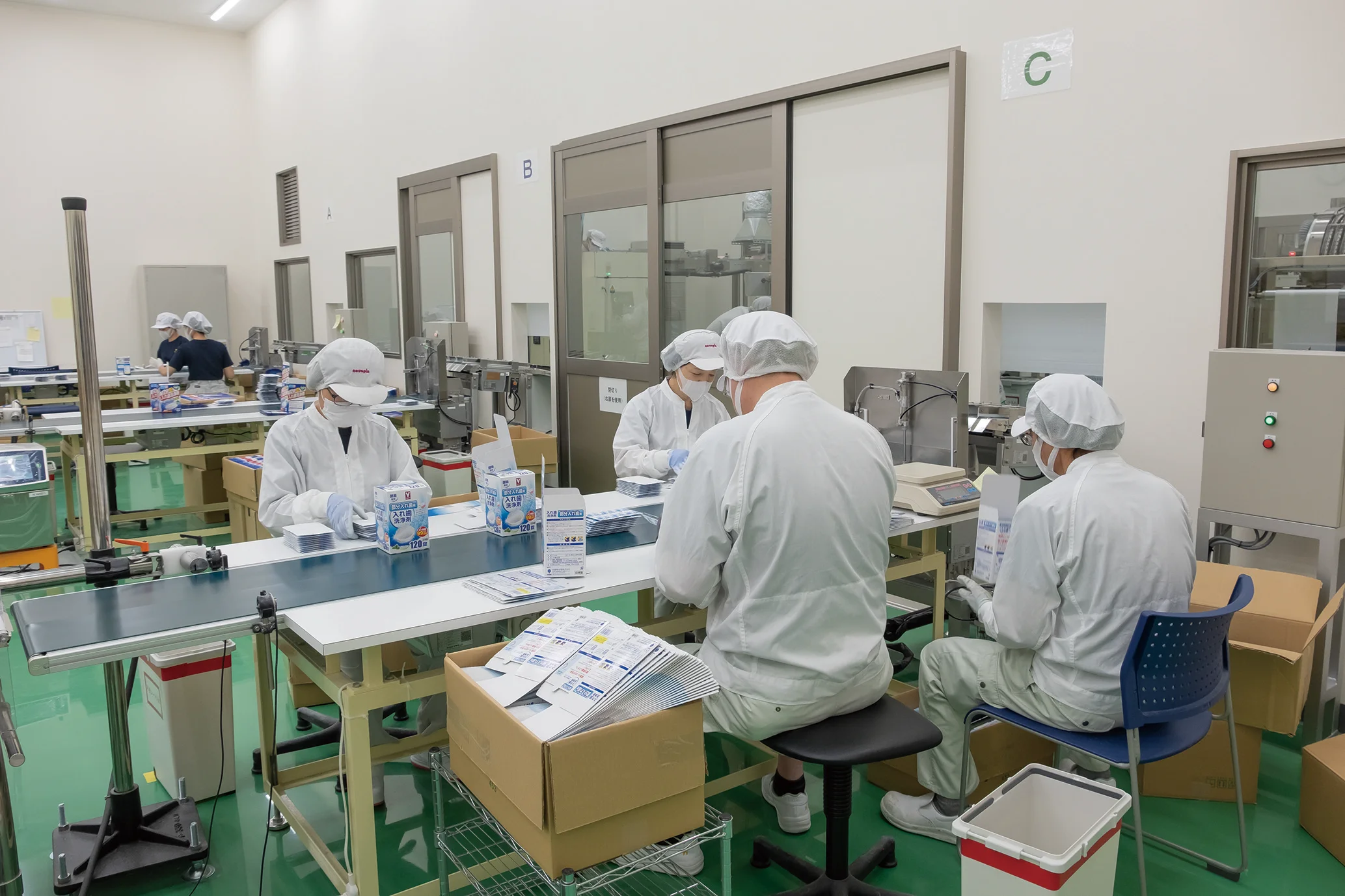 増設された工場と充実した商品ラインナップ